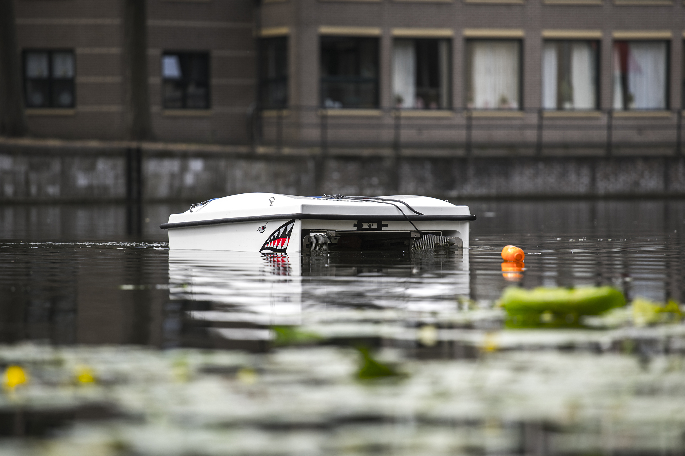 WasteShark blijft varen in Dordtse binnenstad